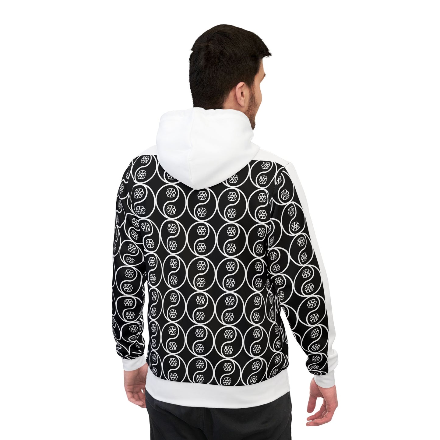 Phallacy Yin-Yang Designer Unisex Athletic Hoodie