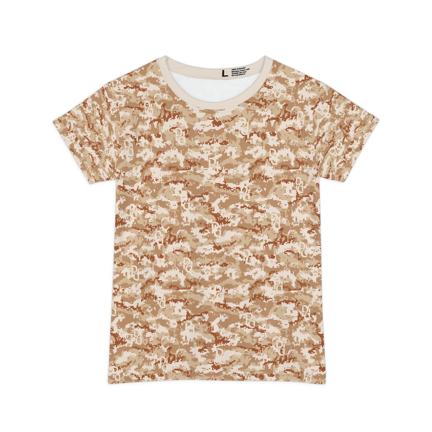 Phallacy Camo Designer Women's Short Sleeve Tee