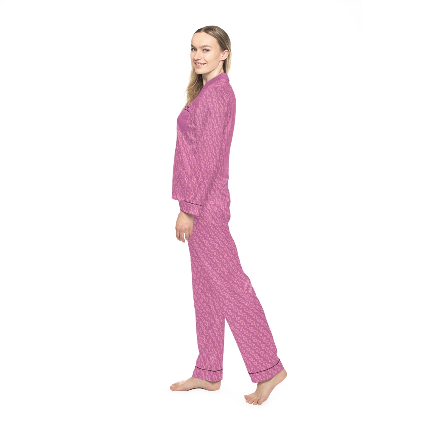 Phallacy DNA Designer Women's Satin Pajama Set