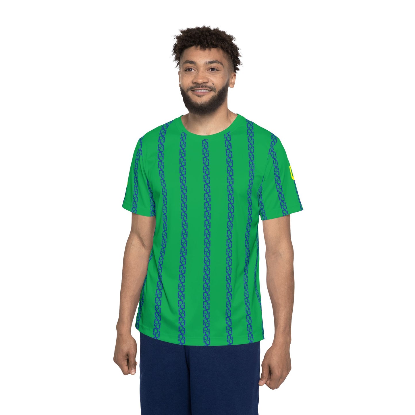 Phallacy Striped Designer Men's Sports Jersey