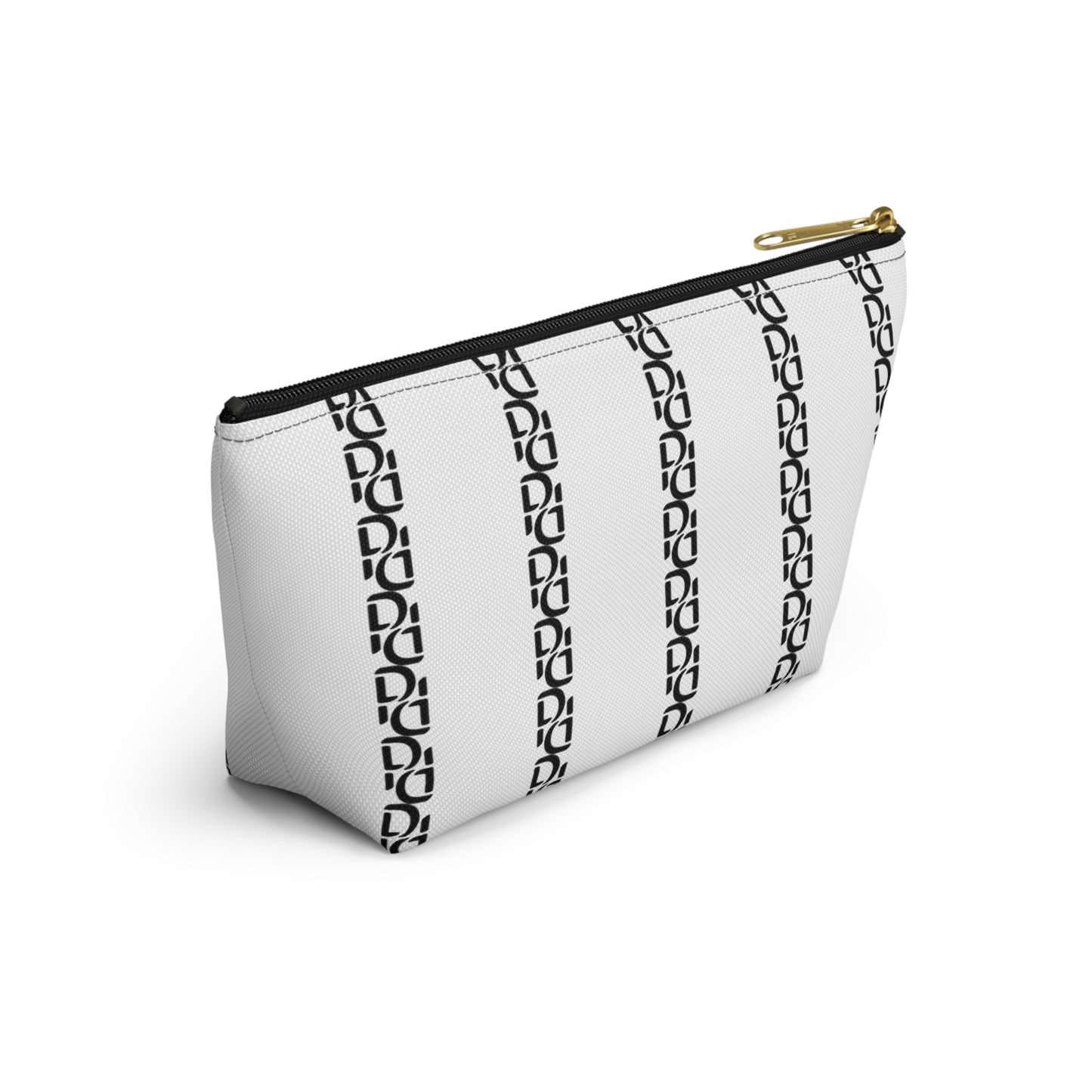 Phallacy Striped Designer Accessory Pouch w T-bottom