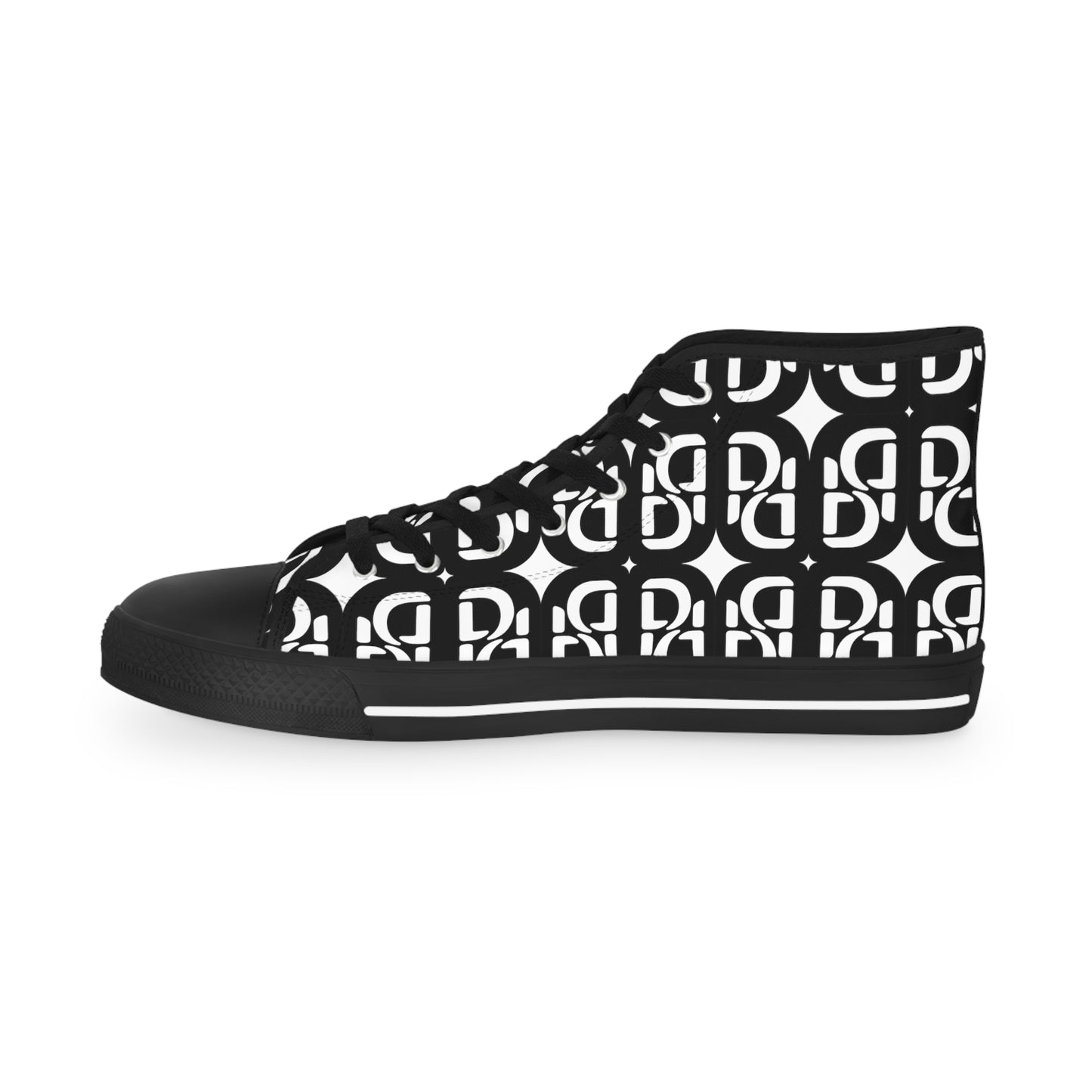 Phallacy Monogram Designer Men's High Top Sneakers