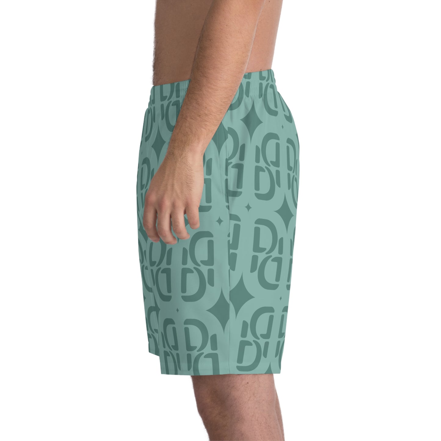 Phallacy Monogram Designer Beach Shorts