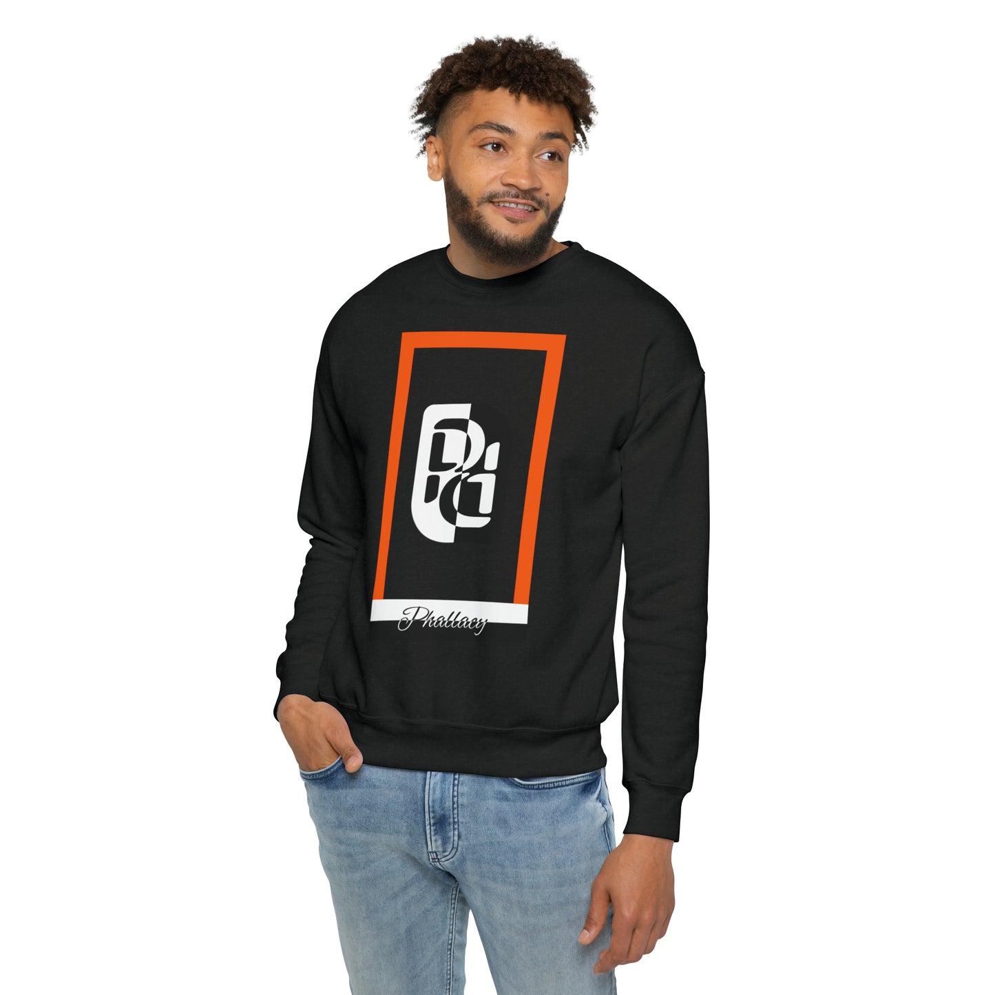 Phallacy Frame Unisex Drop Shoulder Sweatshirt