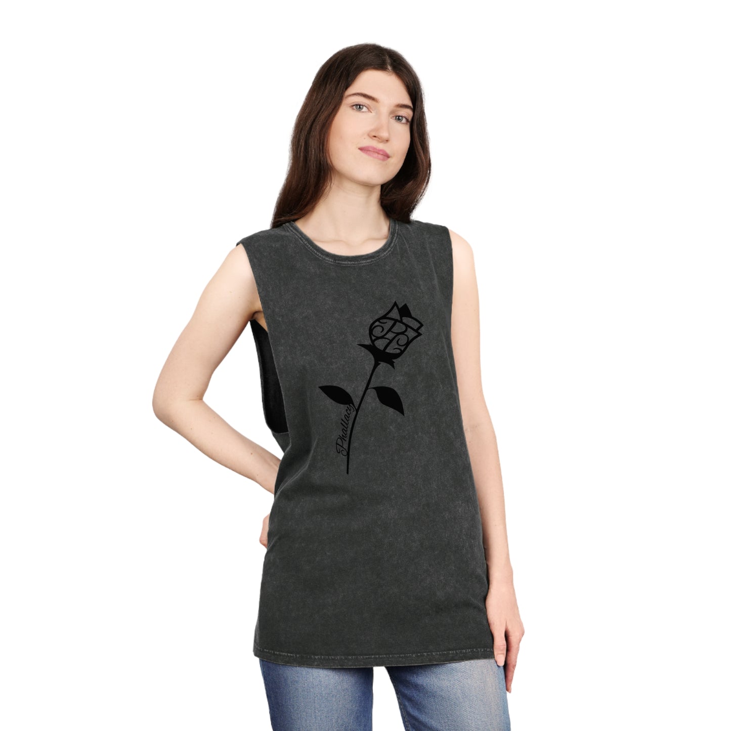 Phallacy Unisex Stonewash Tank Top