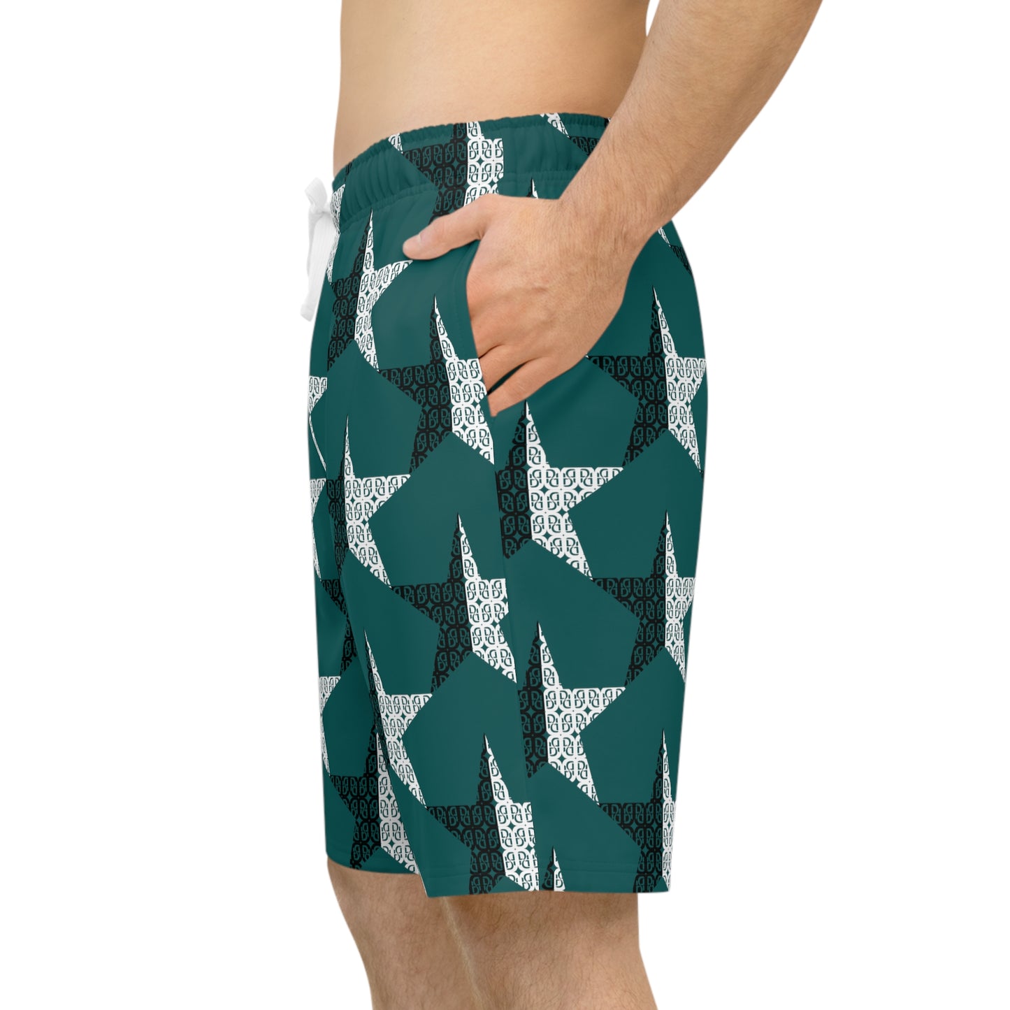 Phallacy Star Designer Athletic Shorts