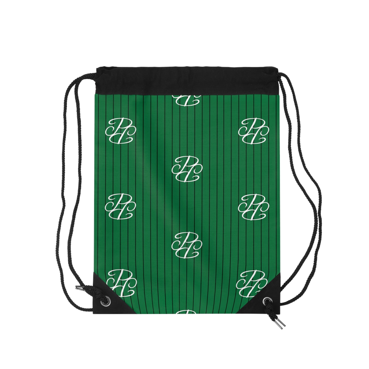 Phallacy Players Striped Designer Drawstring Bag