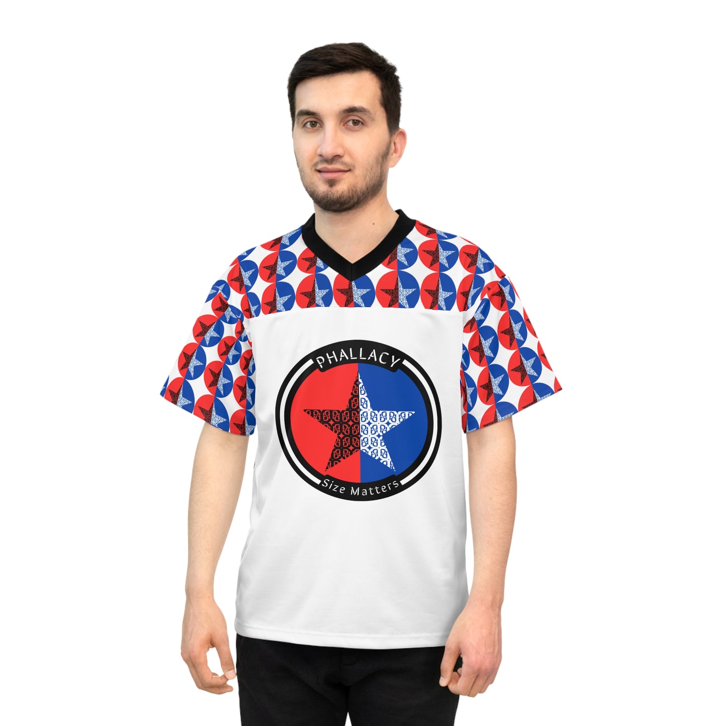 Phallacy Star Designer Unisex Football Jersey