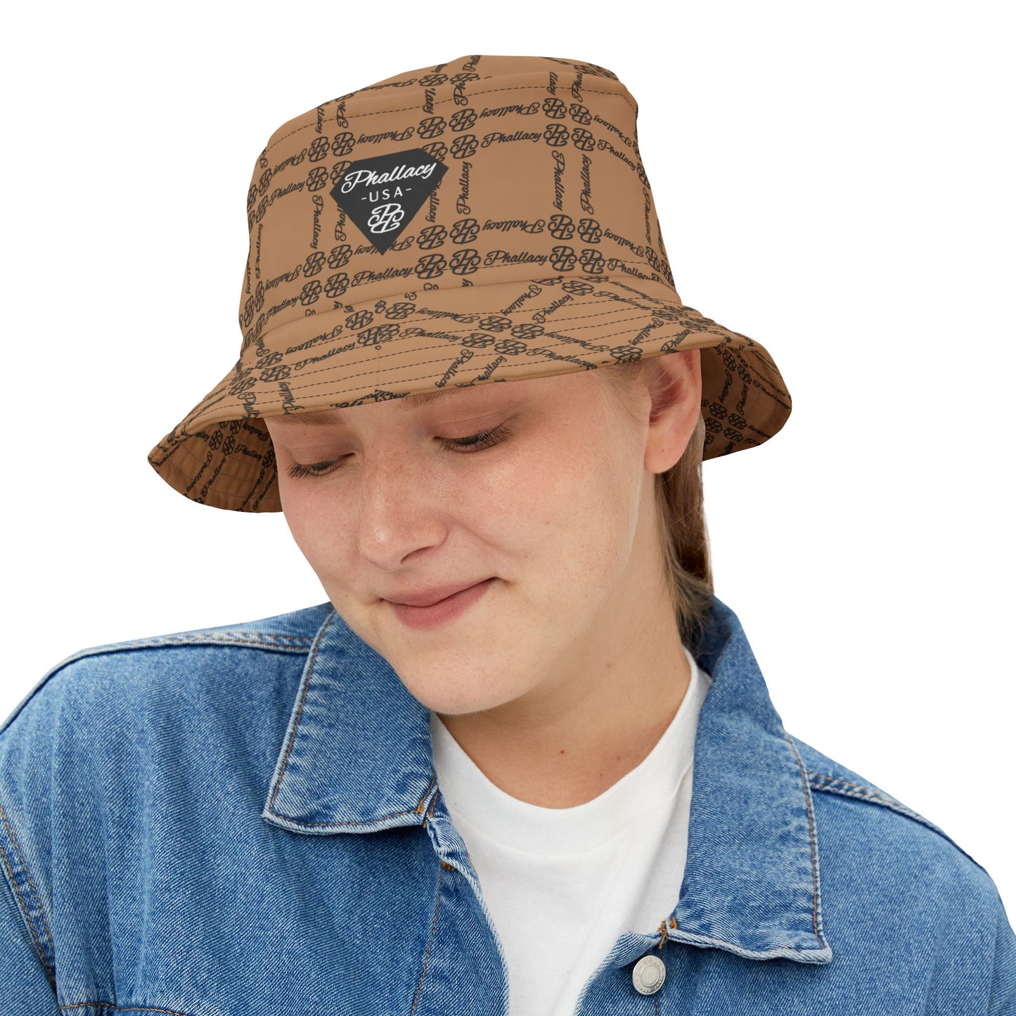 Phallacy Balance Designer Bucket Hat