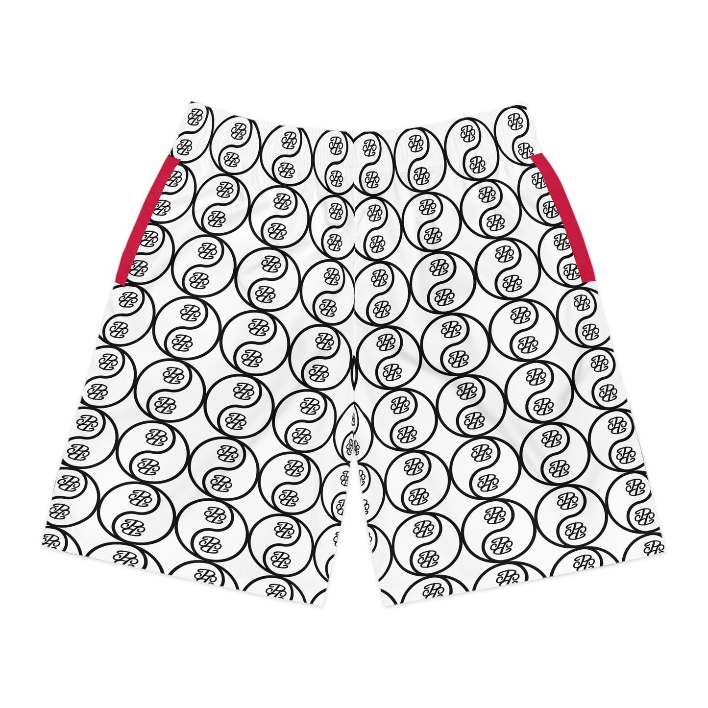 Phallacy Yin-Yang Designer Jogger Shorts