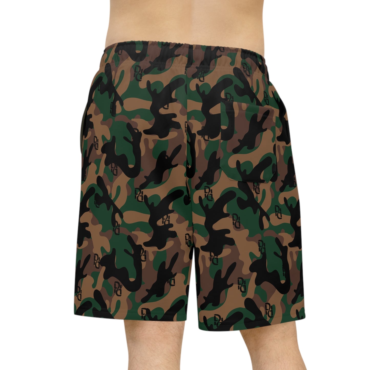 Phallacy Camo Designer Athletic Shorts