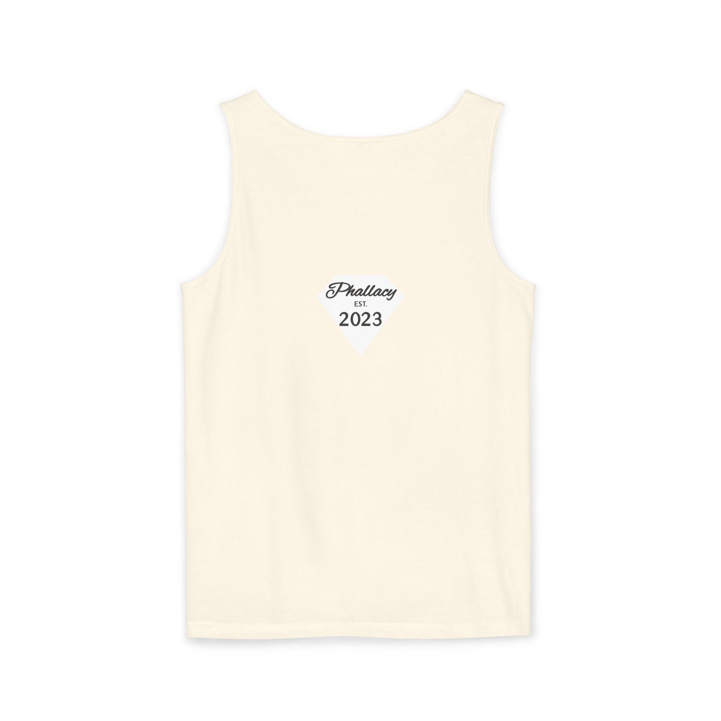 Phallacy Diamond Unisex Garment-Dyed Tank Top