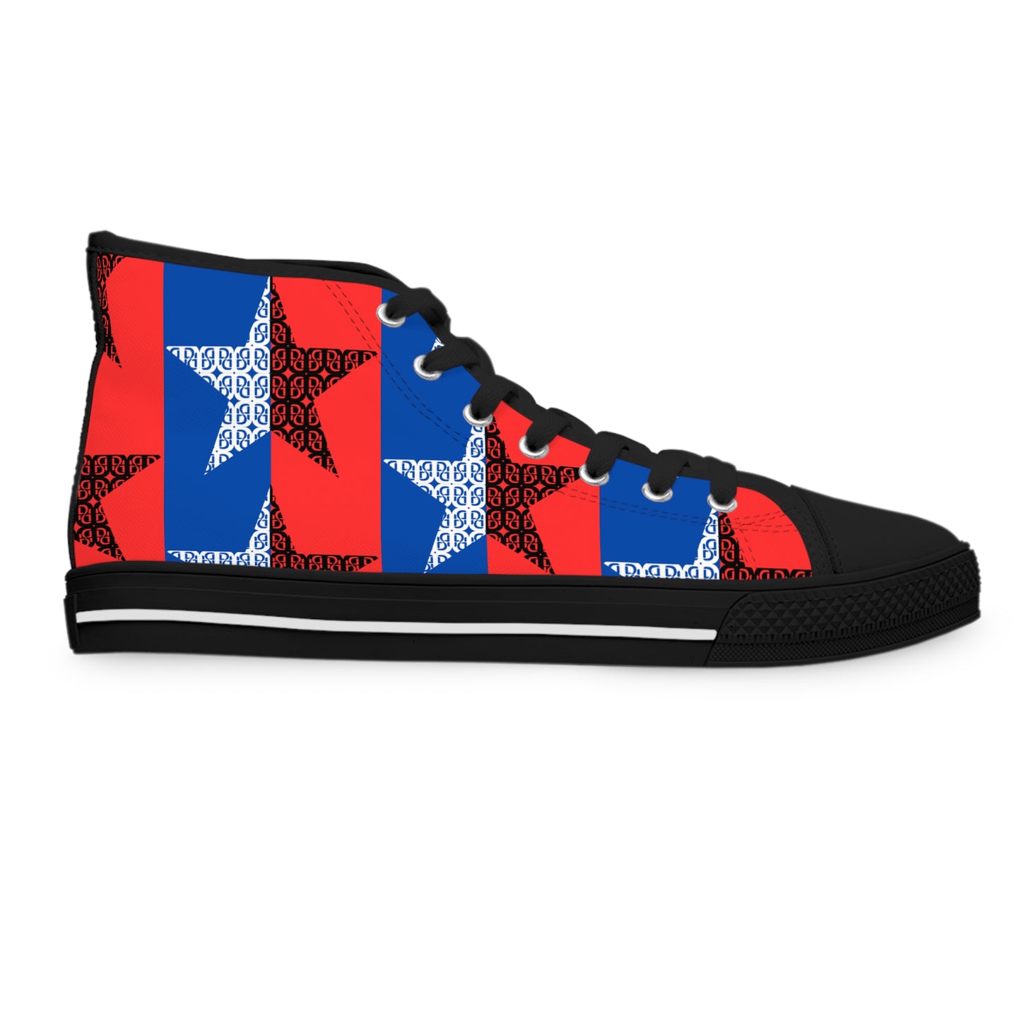 Phallacy Star Designer Women's High Top Sneakers