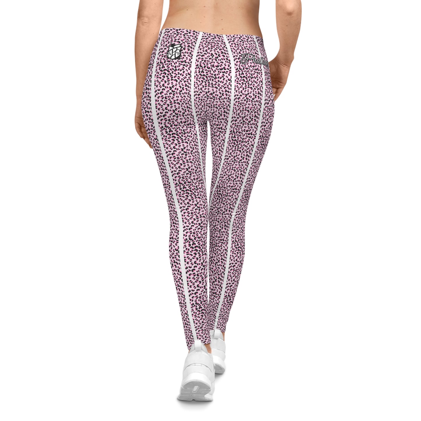 Phallacy Striped Designer Casual Leggings