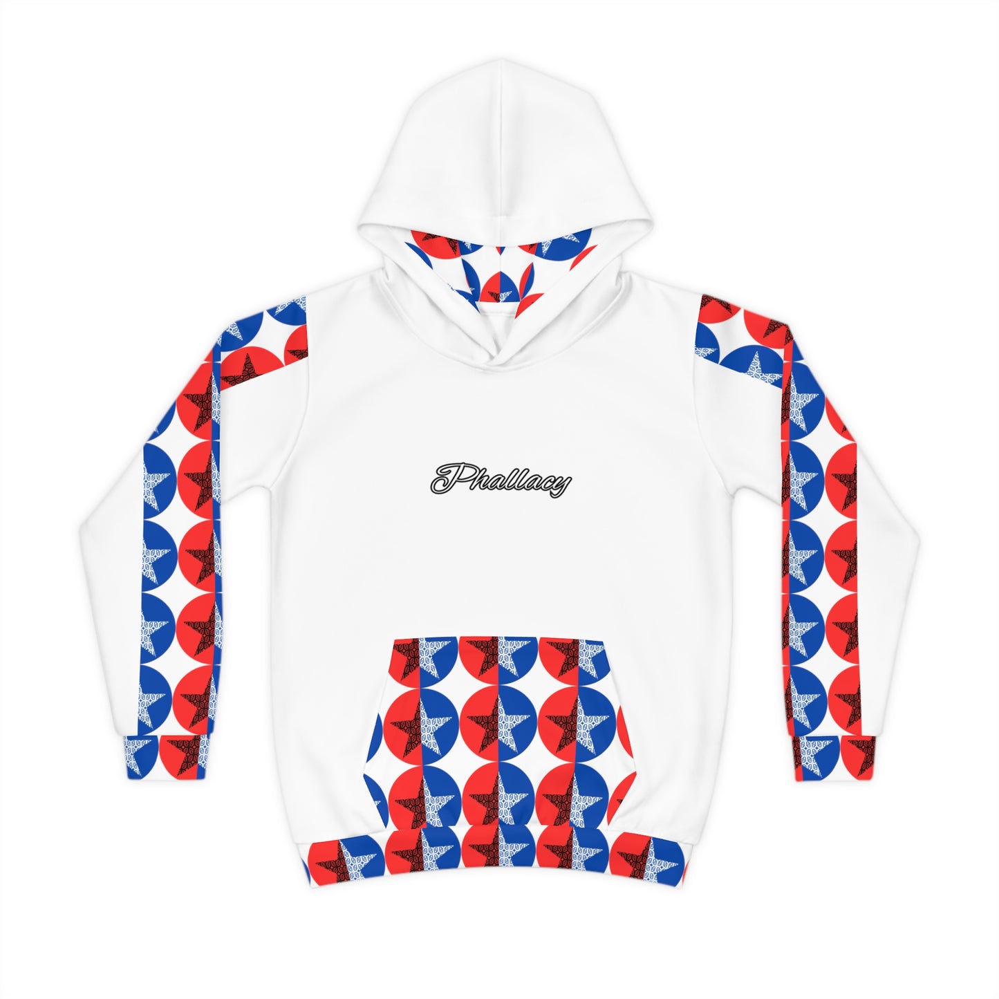 Phallacy Star Designer Youth Hoodie