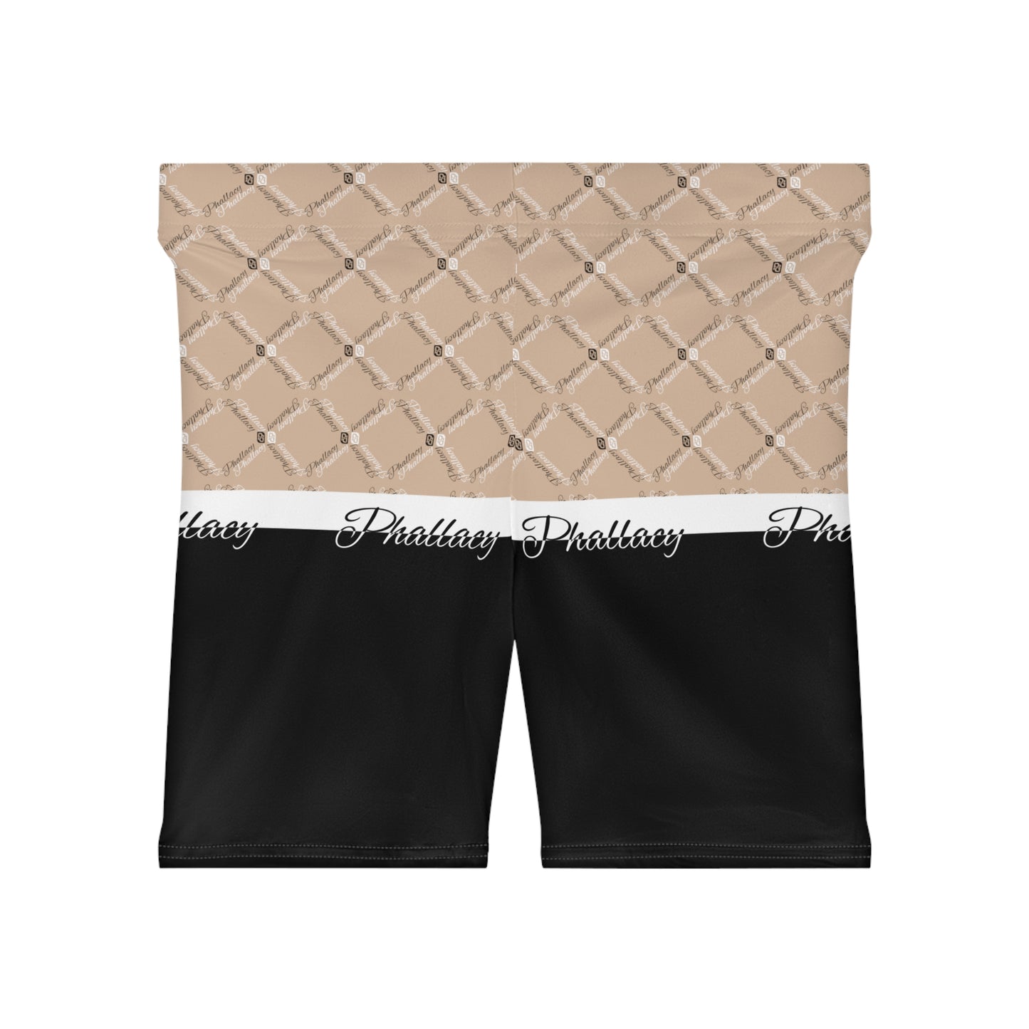 Phallacy XOS Designer Color Block Biker Shorts