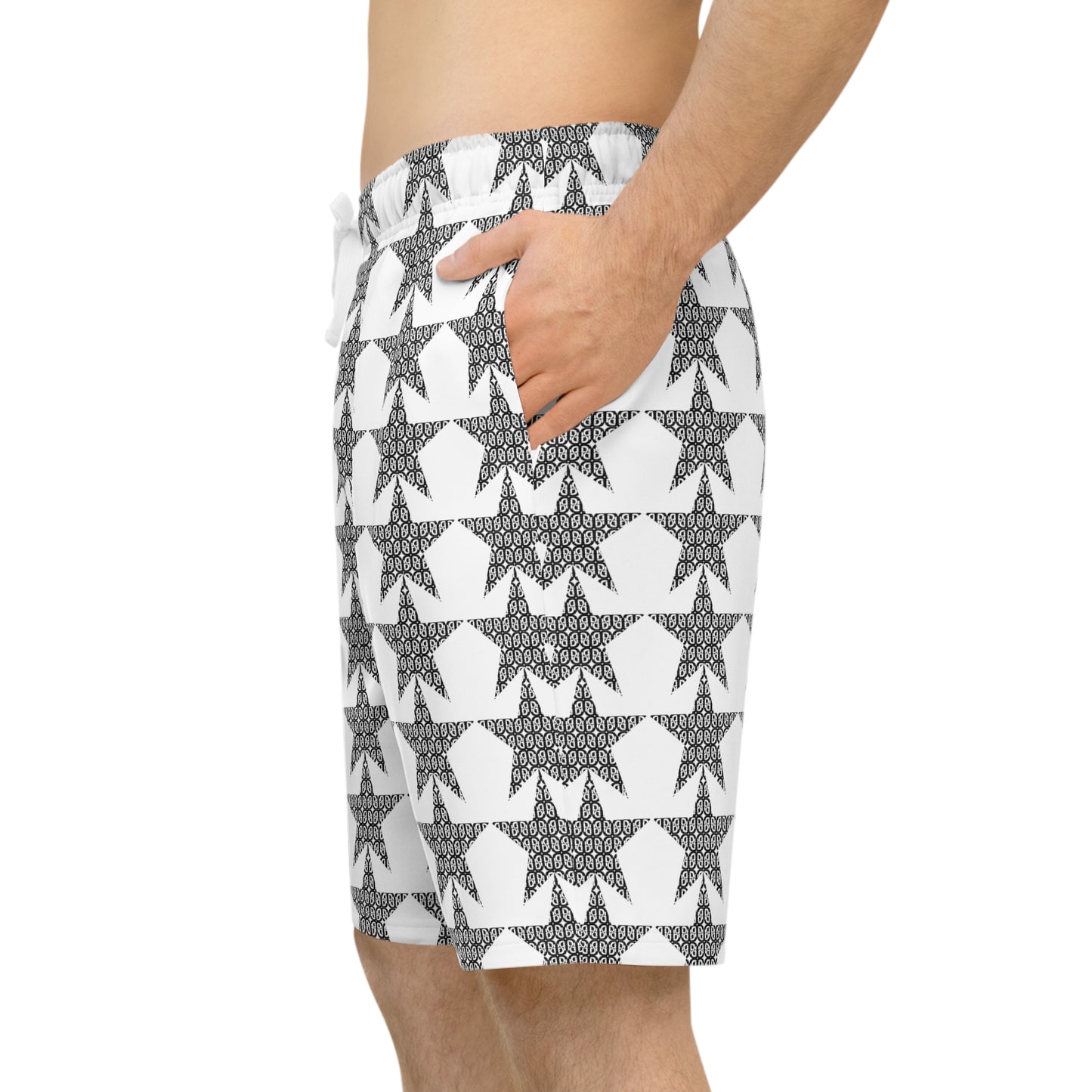 Phallacy Star Designer Athletic Shorts