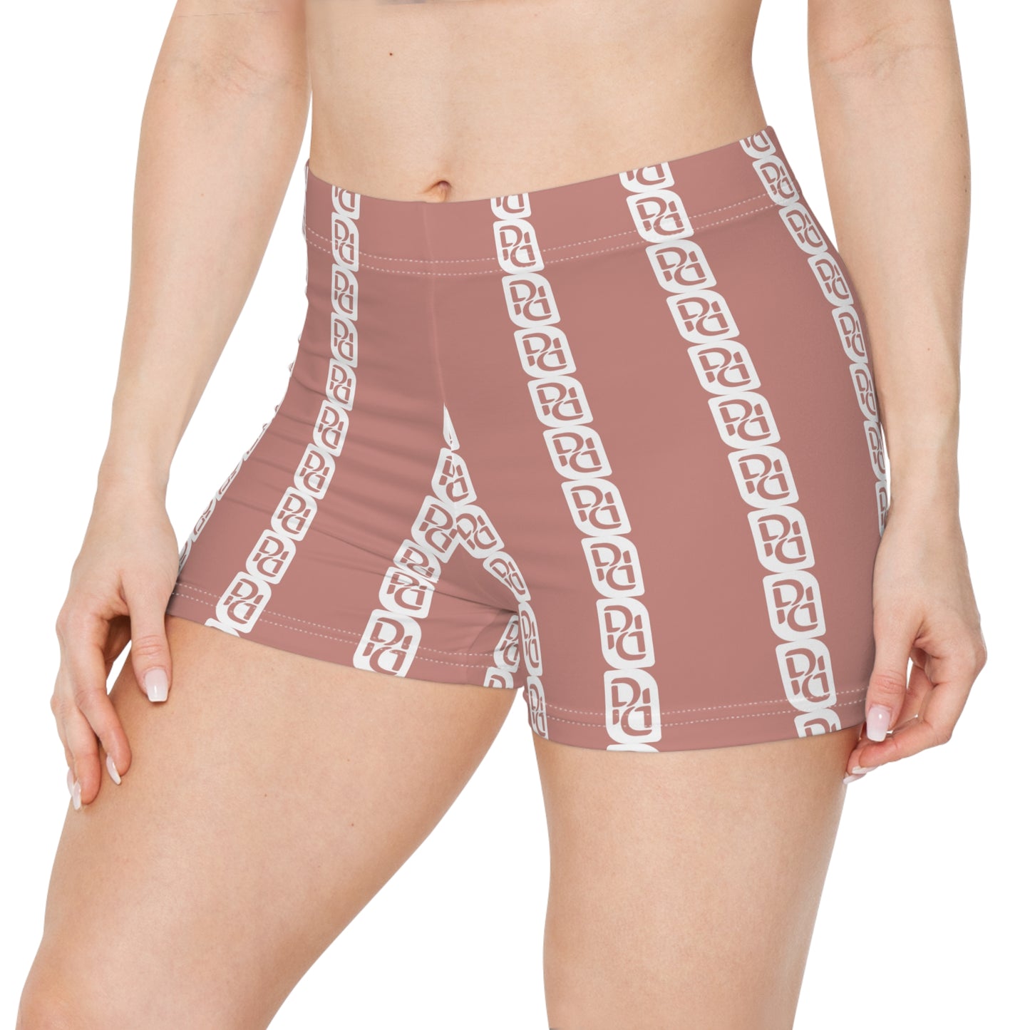 Phallacy Striped Designer Booty Shorts