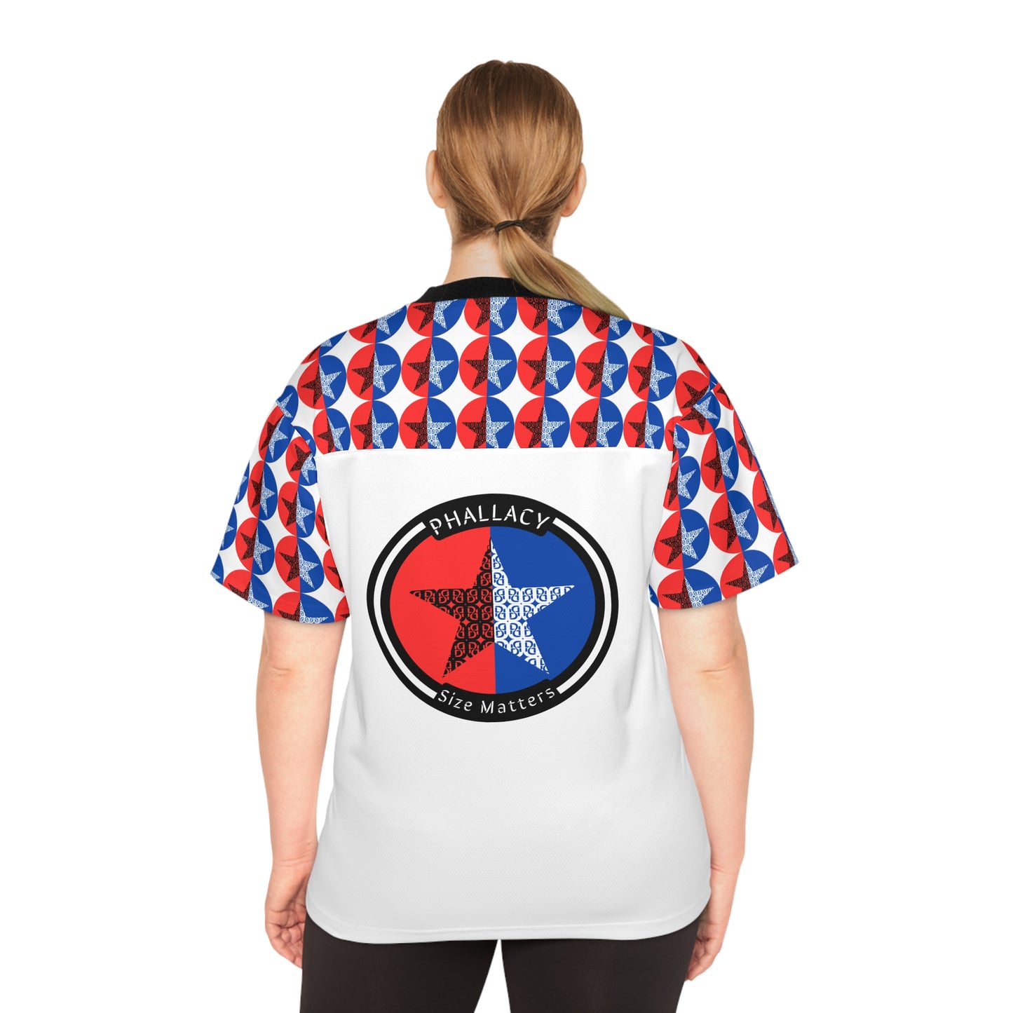 Phallacy Star Designer Unisex Football Jersey