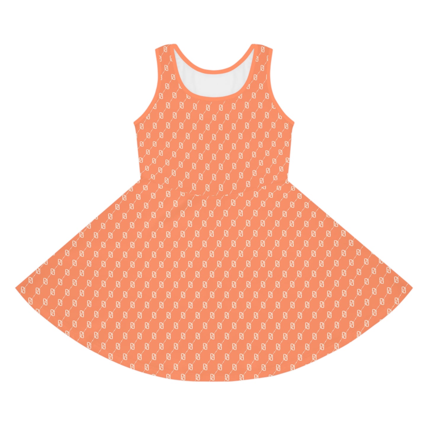 Phallacy Monogram Designer Girls Sundress