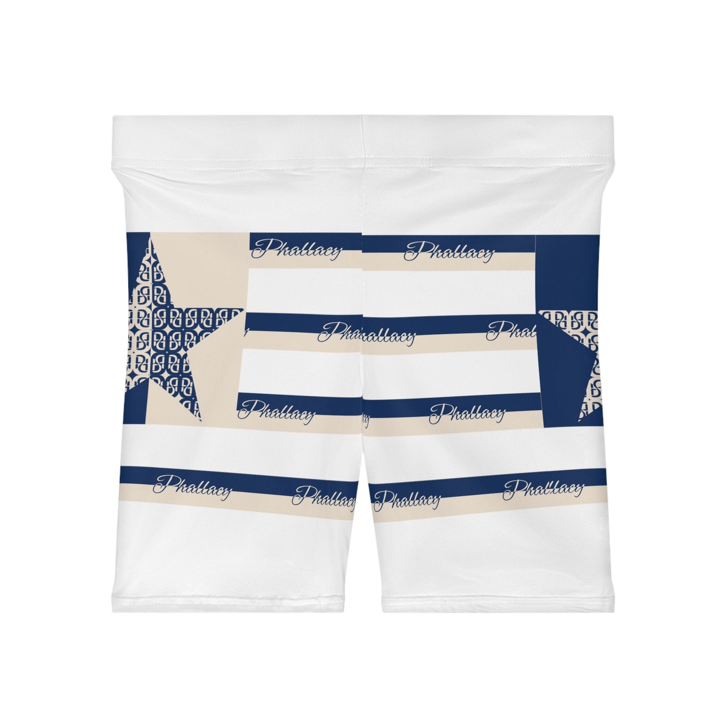 Phallacy Flag Designer Women's Biker Shorts