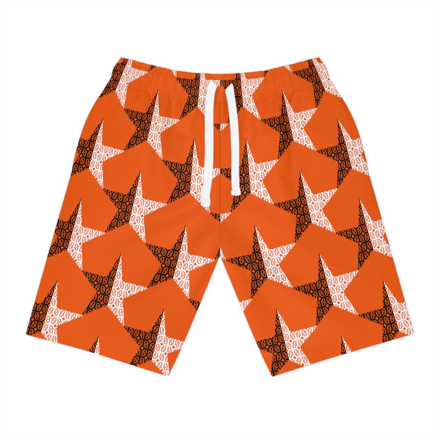 Phallacy Star Designer Athletic Shorts