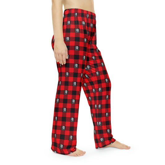 Phallacy Balance Designer Flannel Women's Pajama Pants