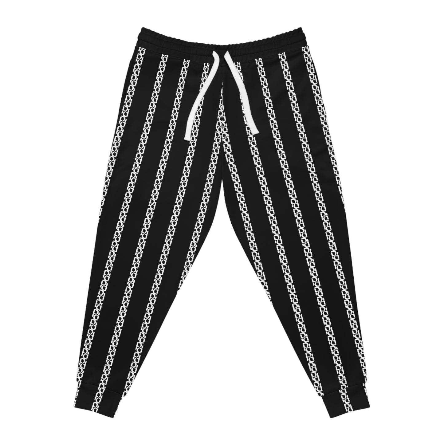 Phallacy Striped Designer Unisex Athletic Joggers