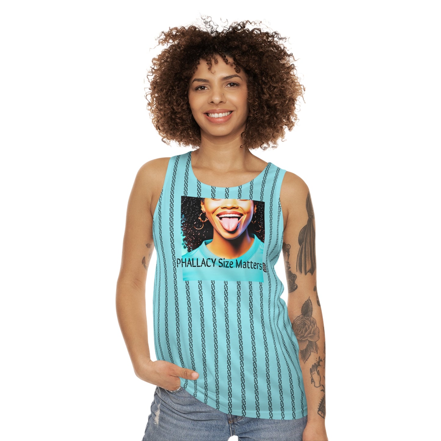 Phallacy Designer Unisex Tank Top (18+)