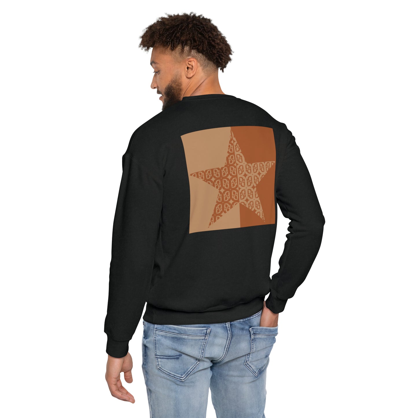 Phallacy Star Unisex Drop Shoulder Sweatshirt