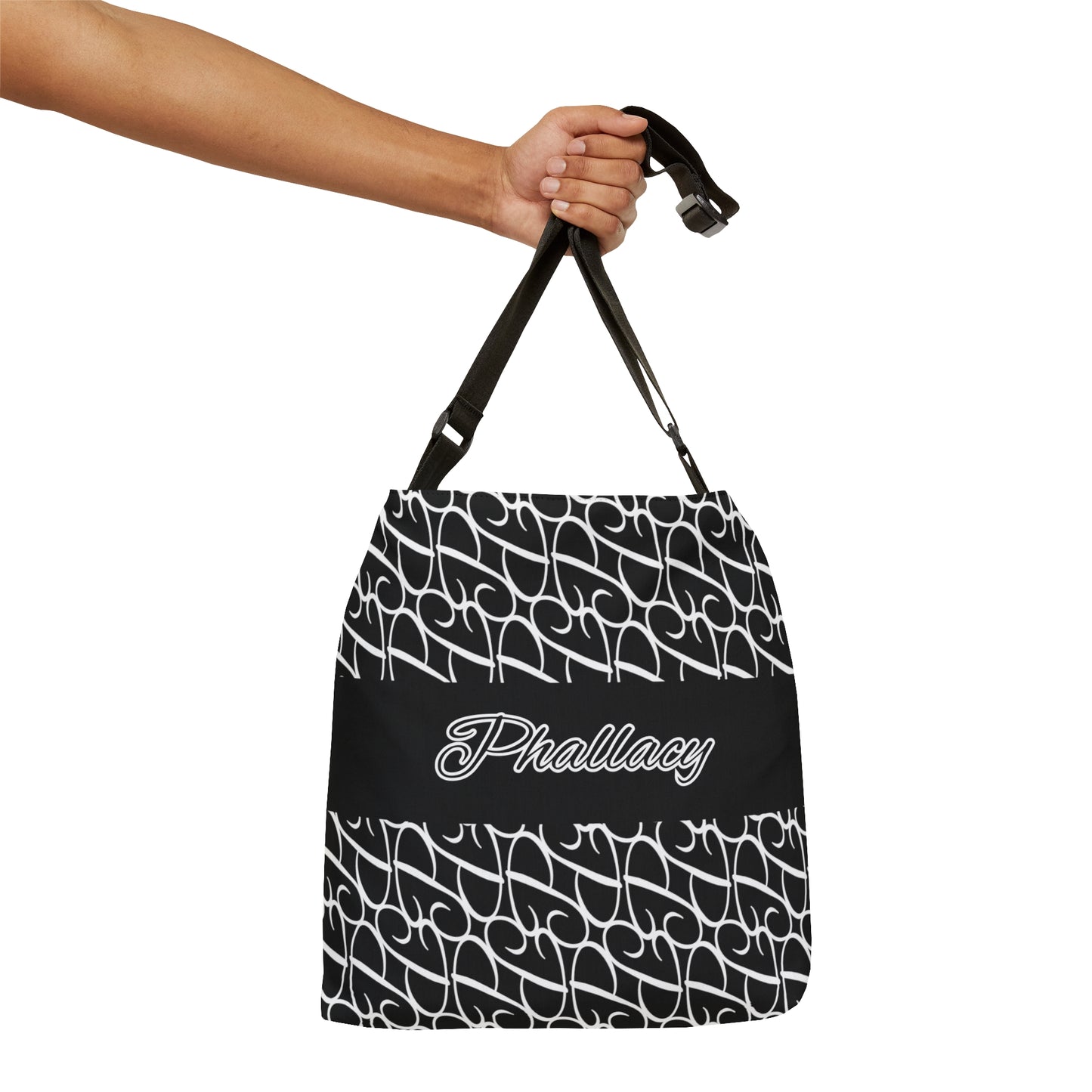 Phallacy Players Designer Adjustable Tote Bag