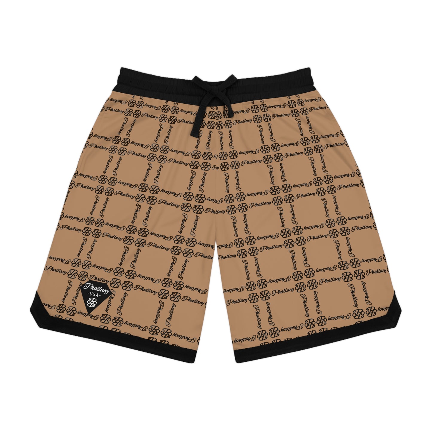 Phallacy Balance Designer Unisex Basketball Shorts