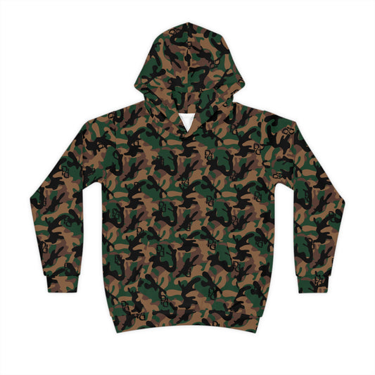 Phallacy Camo Designer Youth Hoodie