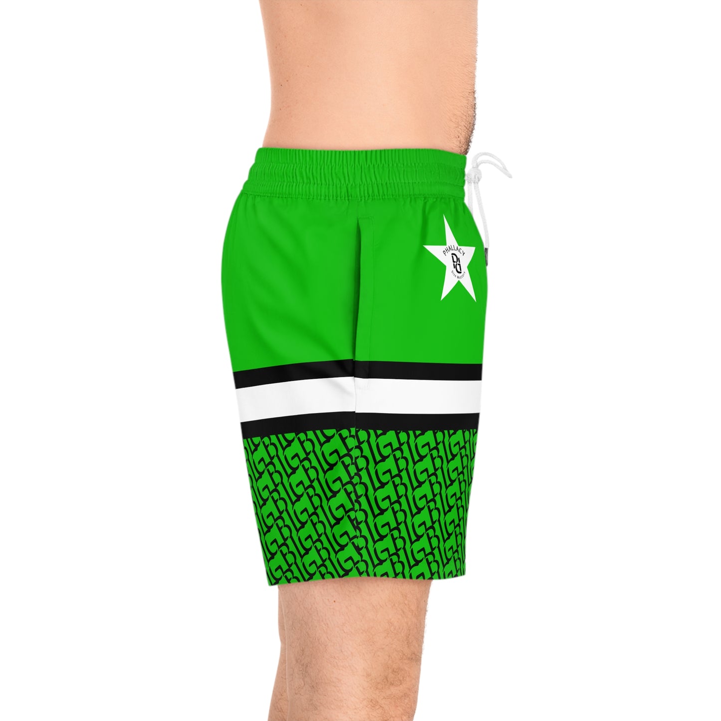 Phallacy BIG Designer Mid-Length Swim Shorts