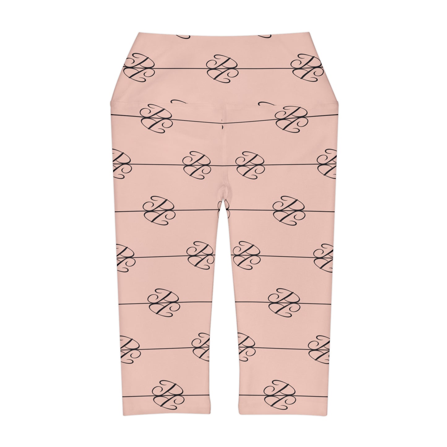 Phallacy Players Designer Yoga Capri Leggings