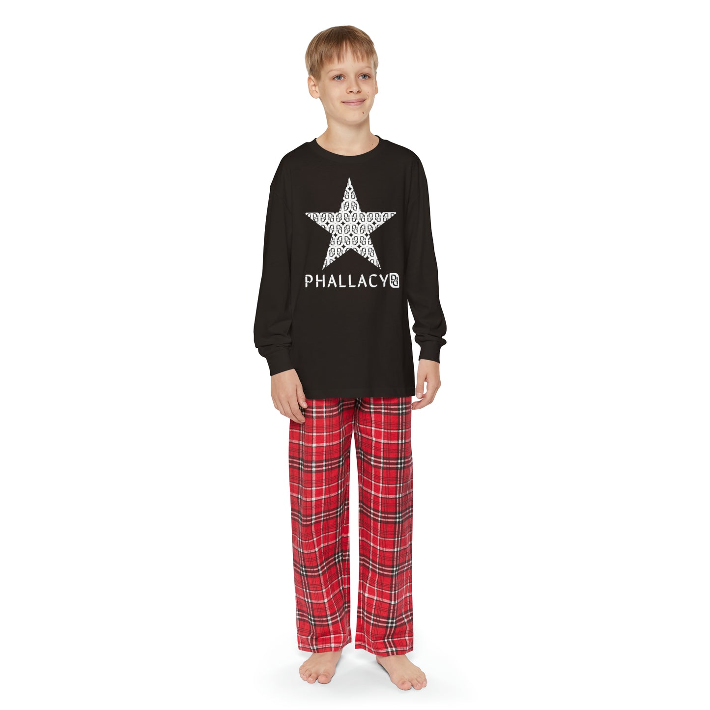 Phallacy Star Youth Long Sleeve Pajama Set