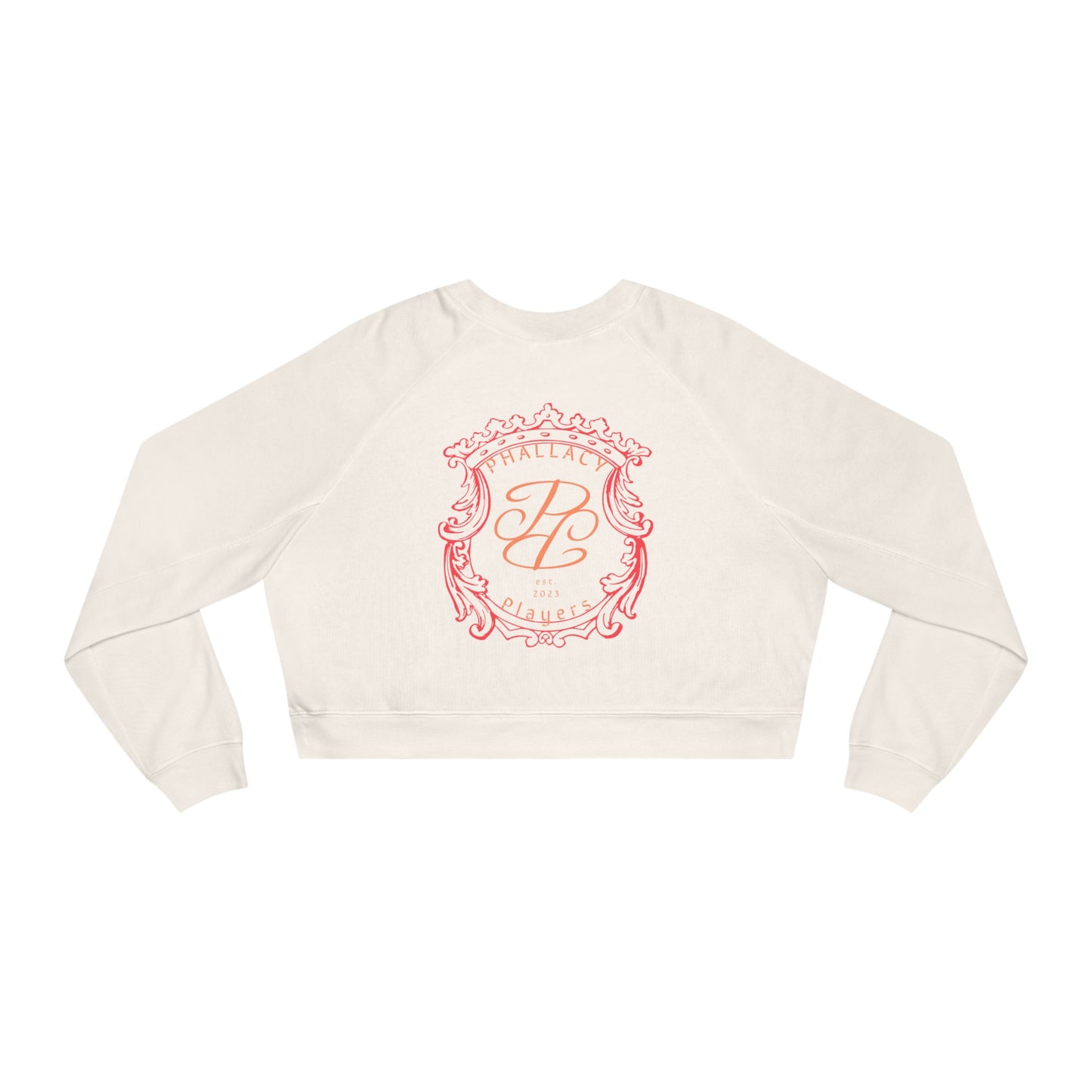 Phallacy Players Cropped Fleece Sweatshirt