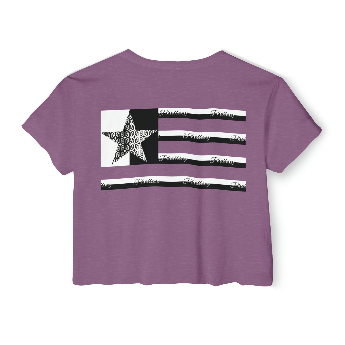 Phallacy Flag Women's Festival Crop Top