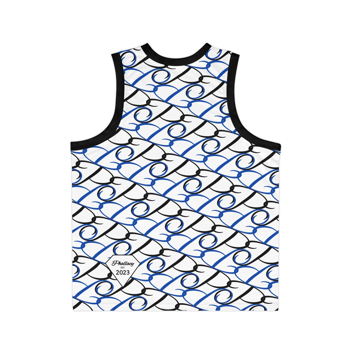 Phallacy Diamond Designer Unisex Basketball Jersey