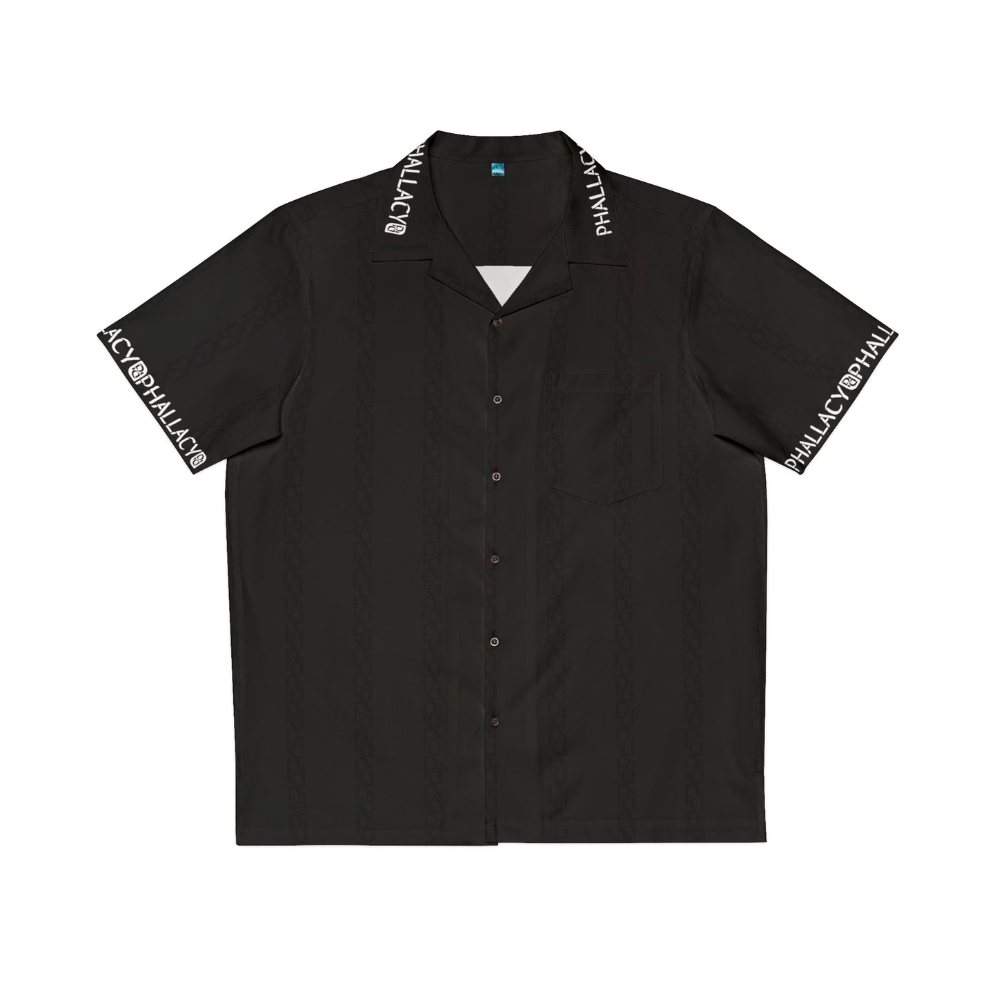 Phallacy Striped Designer Button Up Shirt