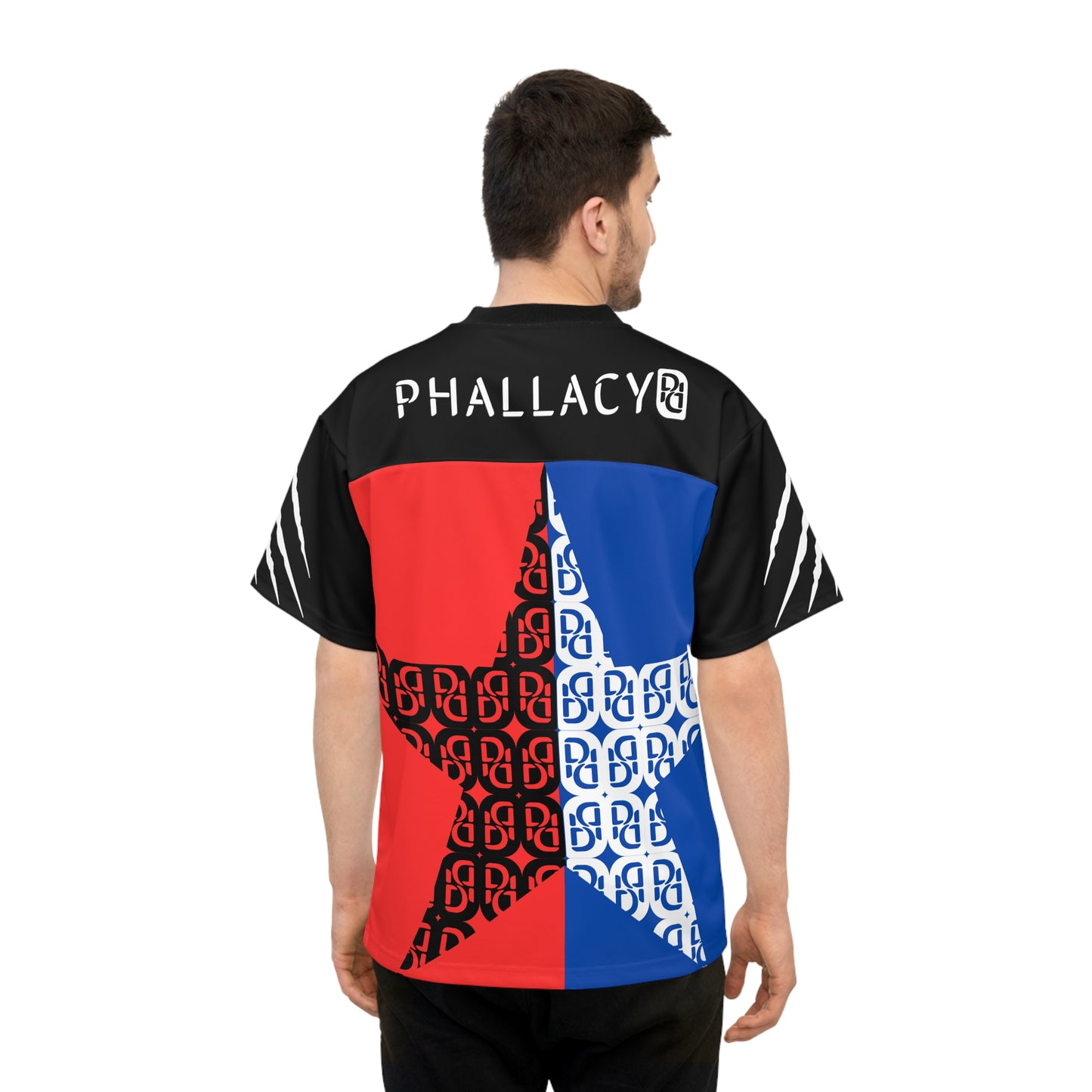 Phallacy Star  Designer Unisex Football Jersey