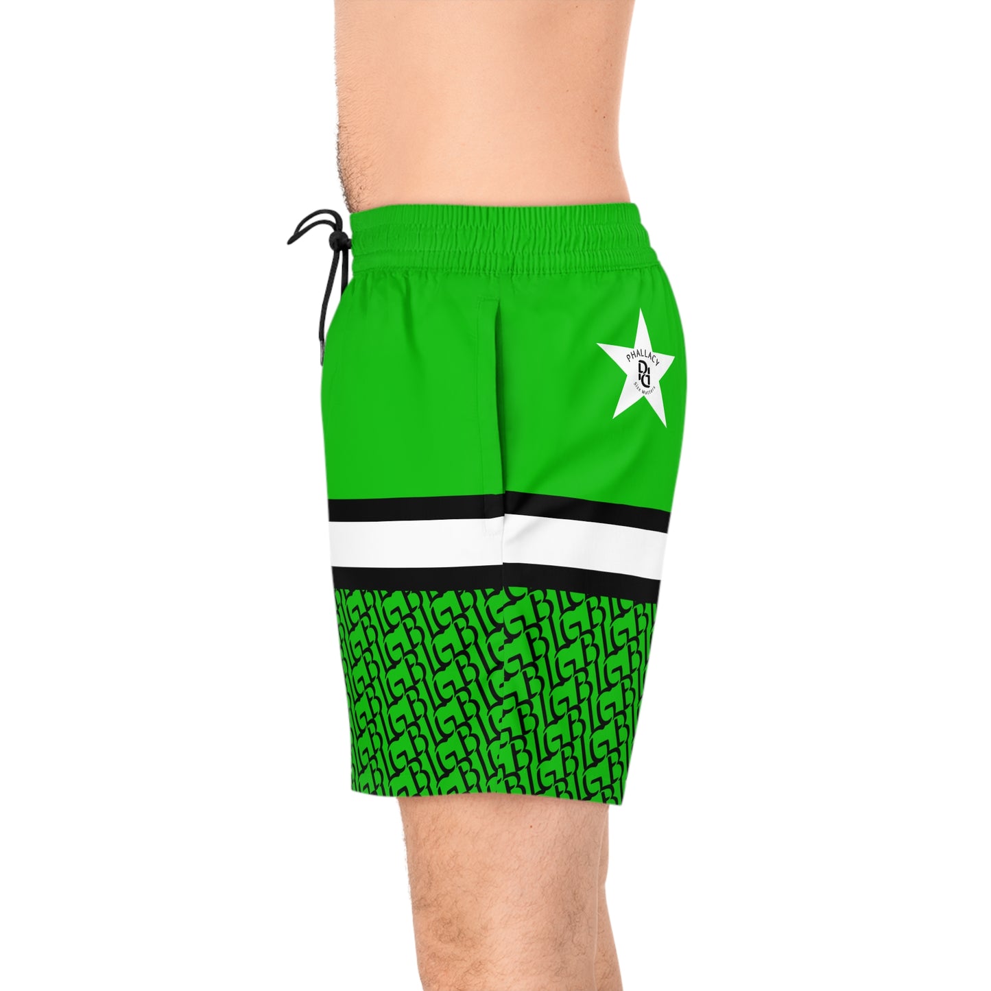 Phallacy BIG Designer Mid-Length Swim Shorts