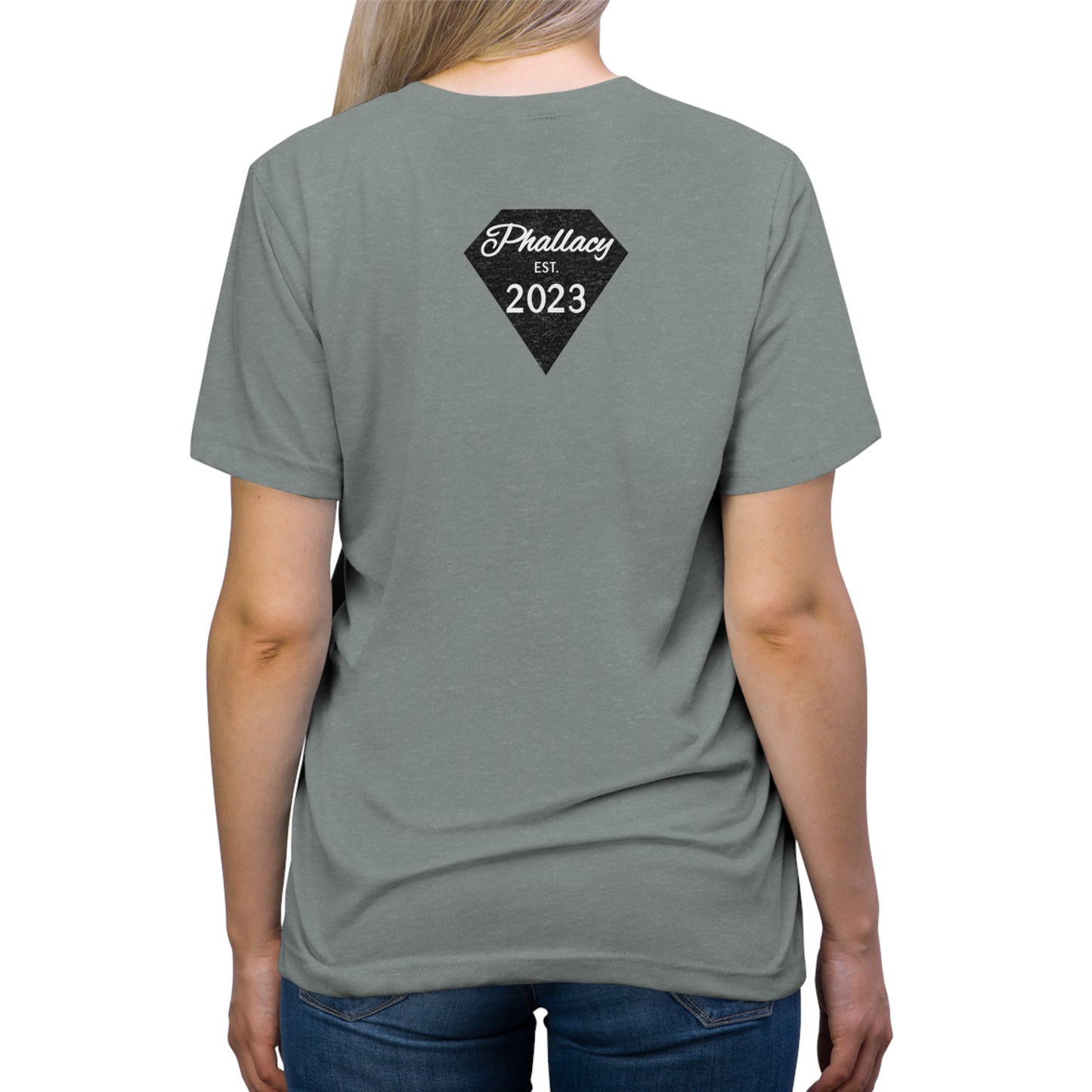 Phallacy Diamond Unisex Triblend Tee