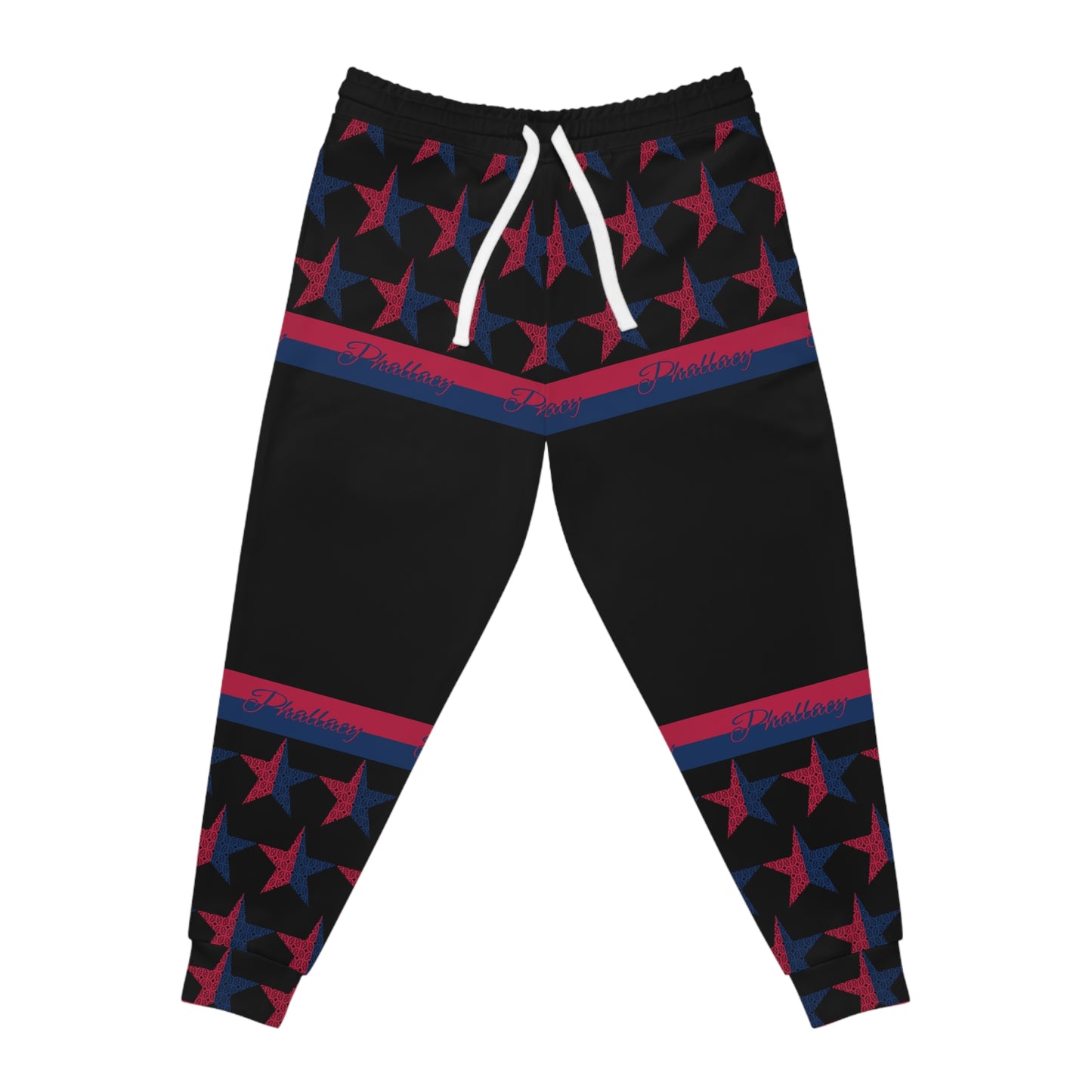 Phallacy Star Designer Unisex Athletic Joggers