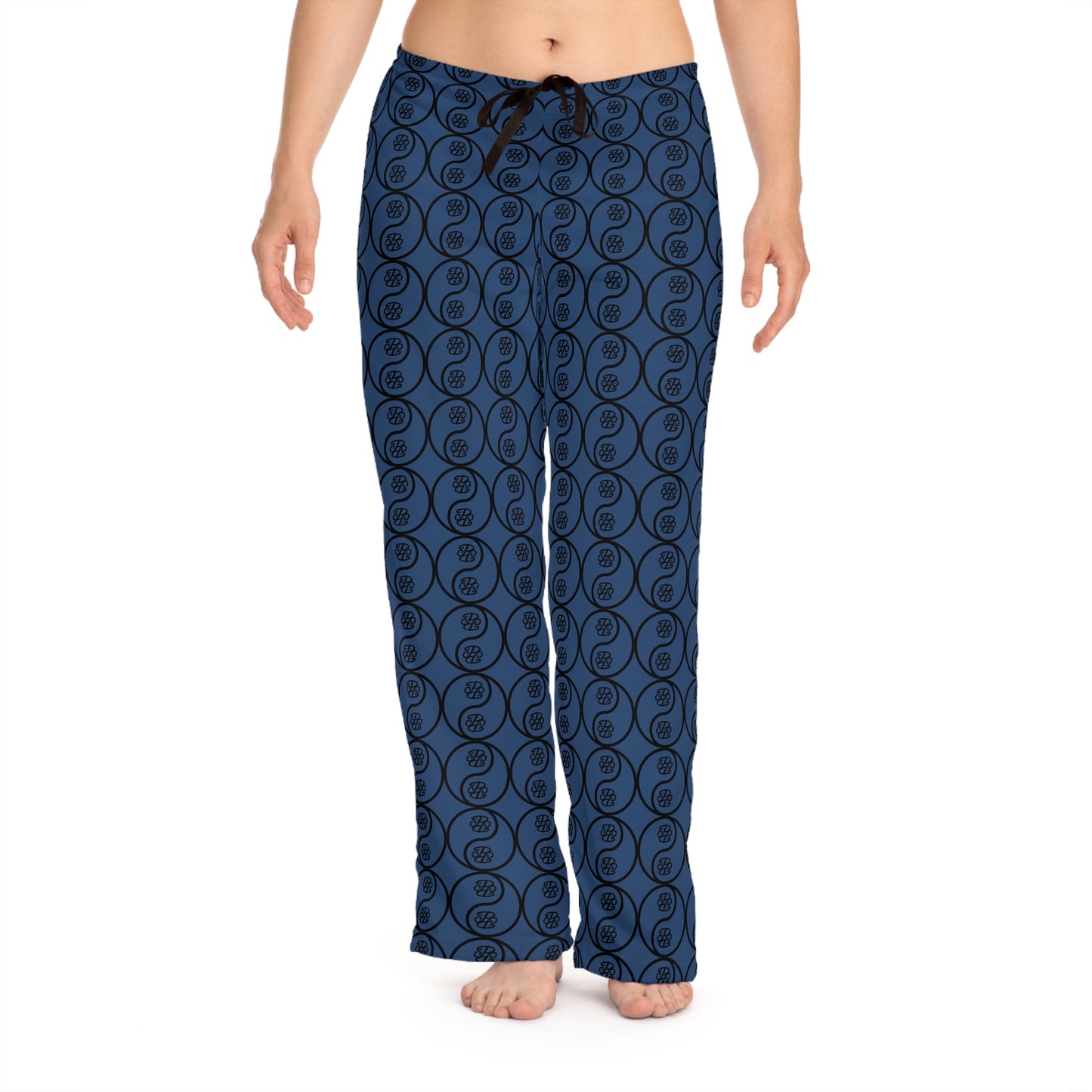 Phallacy Yin-Yang Designer Women's Pajama Pants