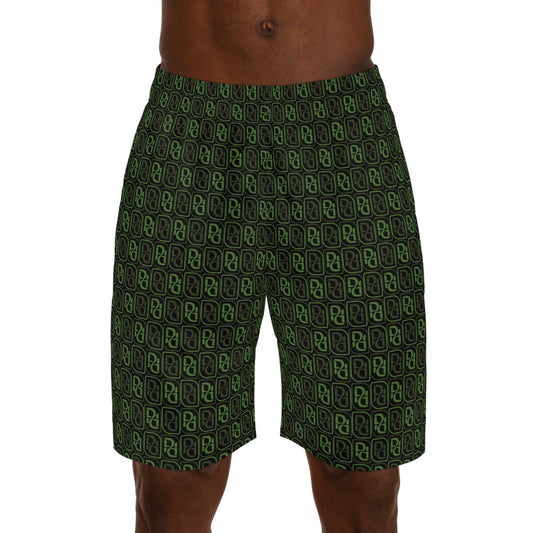 Phallacy Monogram Designer Men's Jogger Shorts