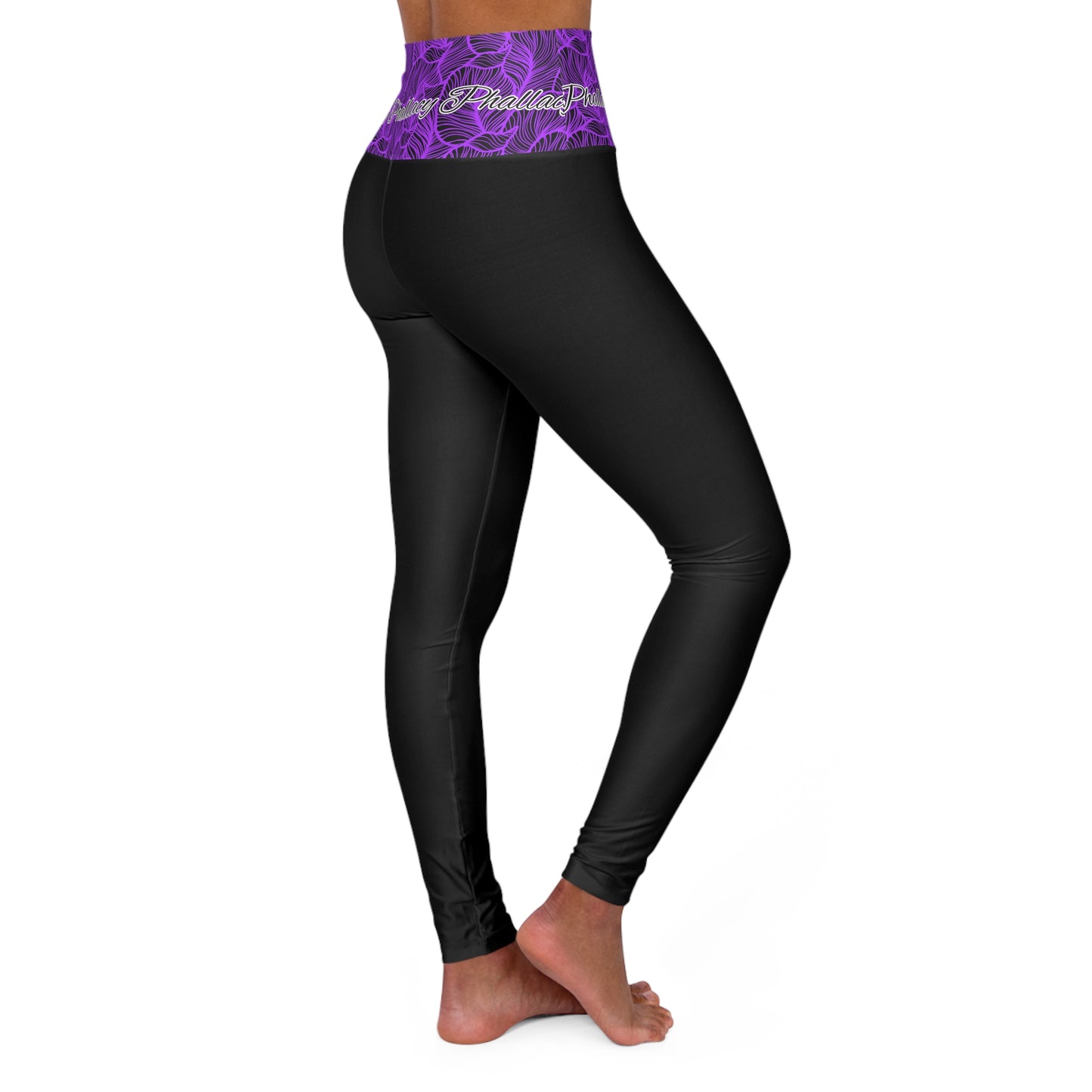 Phallacy Designer High Waisted Yoga Leggings