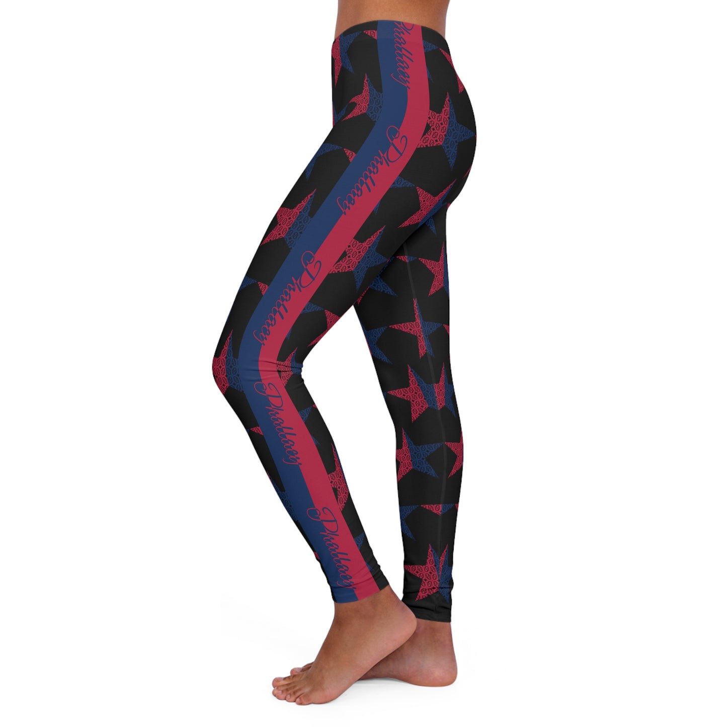 Phallacy Star Designer Casual Spandex Leggings