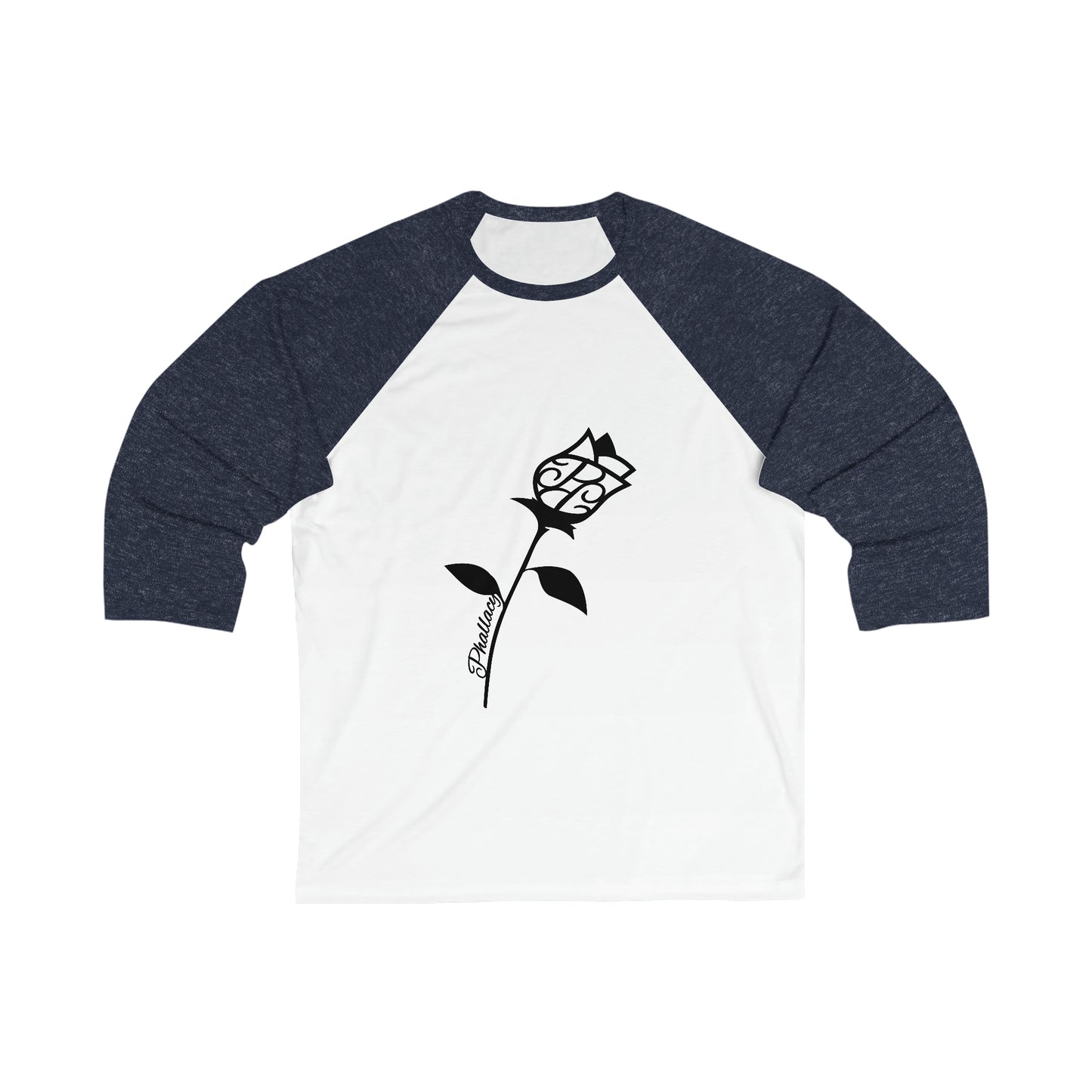 Phallacy Unisex 3\4 Sleeve Baseball Tee