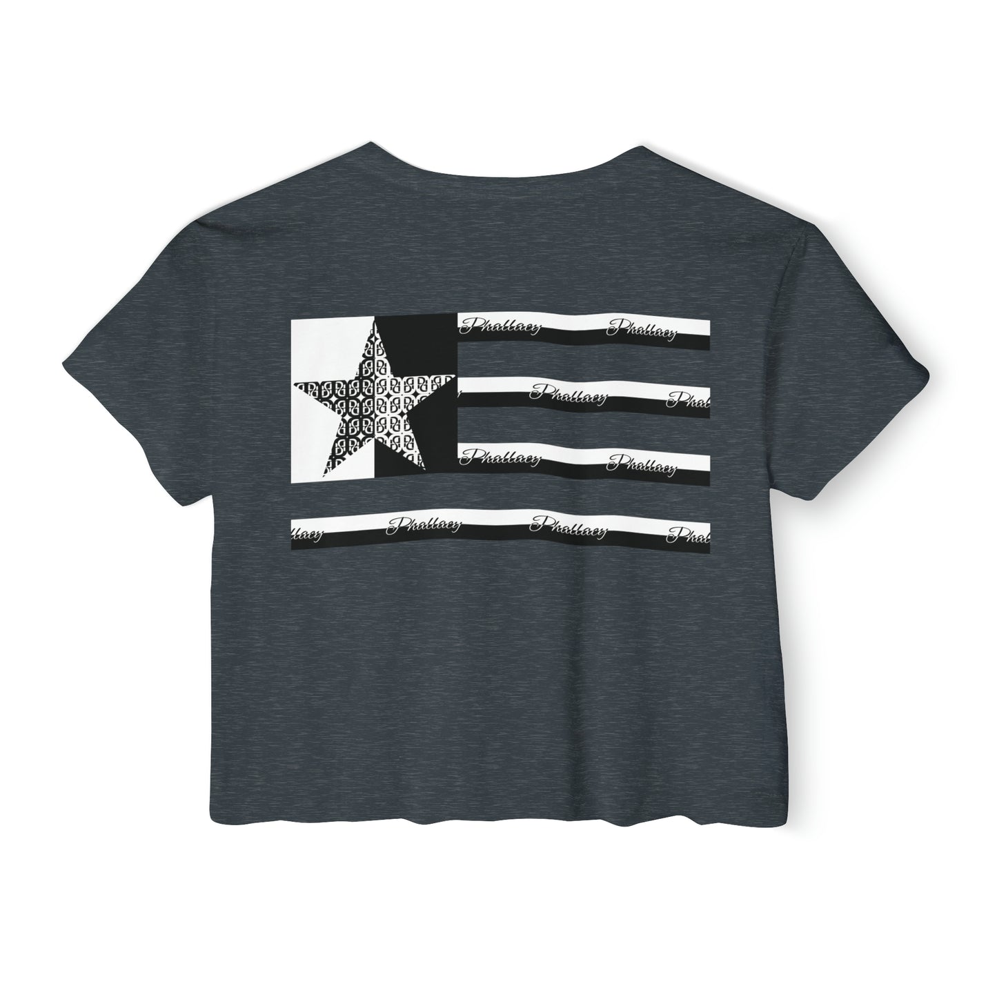 Phallacy Flag Women's Festival Crop Top